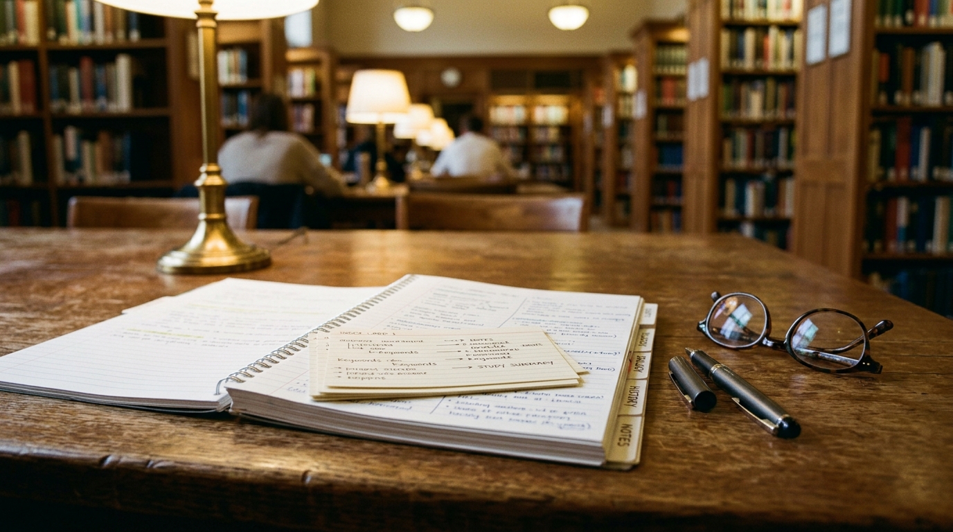 Active Recall Study Method for Entrance Tests